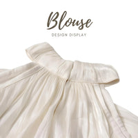 Thumbnail for Women's Cold Shoulder Puff Blouse O Neck Minimalist Shirts Female Fashion Stylish Clothes, Drestiny, Blouses, Long Sleeves, Off Shoulder, Dress Shirts, United States, USA, Canada, Australia, New Zealand, United Kingdom, UK, Apricot, Yellow, Cold shoulder tops for women, puff sleeve blouse women's, off shoulder puff sleeve top, ladies cold shoulder tops, fashion cold shoulder blouses, S, M, L, XL, 4, 6, 8, 10, 12, shopdrestiny.com