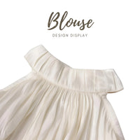 Thumbnail for Women's Cold Shoulder Puff Blouse O Neck Minimalist Shirts Female Fashion Stylish Clothes, Drestiny, Blouses, Long Sleeves, Off Shoulder, Dress Shirts, United States, USA, Canada, Australia, New Zealand, United Kingdom, UK, Apricot, Yellow, Cold shoulder tops for women, puff sleeve blouse women's, off shoulder puff sleeve top, ladies cold shoulder tops, fashion cold shoulder blouses, S, M, L, XL, 4, 6, 8, 10, 12, shopdrestiny.com