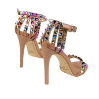 Thumbnail for Women's Color Rivet Sandals Roman Style Heeled Sandals Hollow Out High Heels Stiletto Sexy Party Shoes Sandals, Drestiny, Heels, High Heels, Sandals, Stilettos, United States, USA, Australia, New Zealand, United Kingdom, UK, 4, 5, 6, 6.5, 7, 8, 9, Champagne, Black, Red, White, Bronze, Silver, Nude, rivet sandals women, studded sandals for women, women's leather rivet sandals, studded sandals women uk, ladies rivet detail sandals, shopdrestiny.com