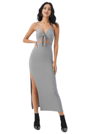 Thumbnail for Women's Cut-Out Sleeveless Dress -, Dress , Drestiny , Ankle Length Dresses, Australia, Black, Brown, Canada, Red, Deep Pink, Green, Grey, L, Lavender, Light Blue, Light Grey, Light Purple, M, Maxi Dresses, New Zealand, Pink, Purple, S, Sleeveless, United Kingdom, United States, XL, XS , Drestiny , www.shopdrestiny.com