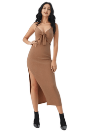 Thumbnail for Women's Cut-Out Sleeveless Dress -, Dress , Drestiny , Ankle Length Dresses, Australia, Black, Brown, Canada, Red, Deep Pink, Green, Grey, L, Lavender, Light Blue, Light Grey, Light Purple, M, Maxi Dresses, New Zealand, Pink, Purple, S, Sleeveless, United Kingdom, United States, XL, XS , Drestiny , www.shopdrestiny.com