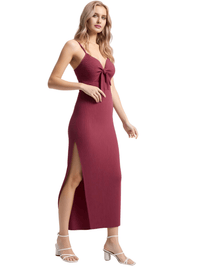 Thumbnail for Women's Cut-Out Sleeveless Dress -, Dress , Drestiny , Ankle Length Dresses, Australia, Black, Brown, Canada, Red, Deep Pink, Green, Grey, L, Lavender, Light Blue, Light Grey, Light Purple, M, Maxi Dresses, New Zealand, Pink, Purple, S, Sleeveless, United Kingdom, United States, XL, XS , Drestiny , www.shopdrestiny.com