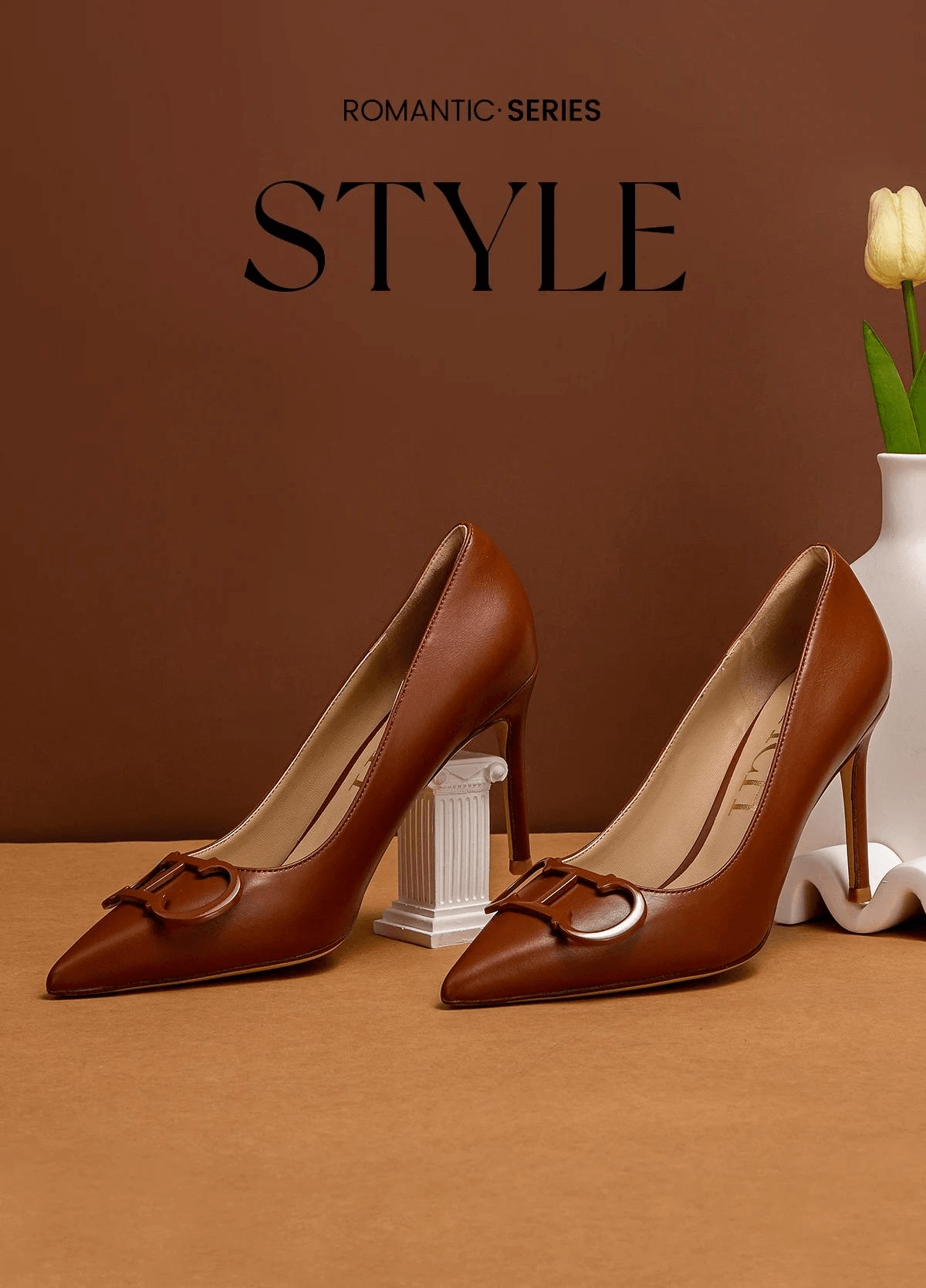Women's Designer High Heels New Pointed Metal Buckle Women's Shoes, Drestiny, Heels, High Heels, Stilettos, Pumps, 6, 6.5, 7, 7.5, 8, Brown, Black, Beige, Red, Assorted Colors, United States, USA, Australia, New Zealand, United Kingdom, UK, luxury heels for women, Designer stilettos, designer heels sale, high heels designer brands, shopdrestiny.com