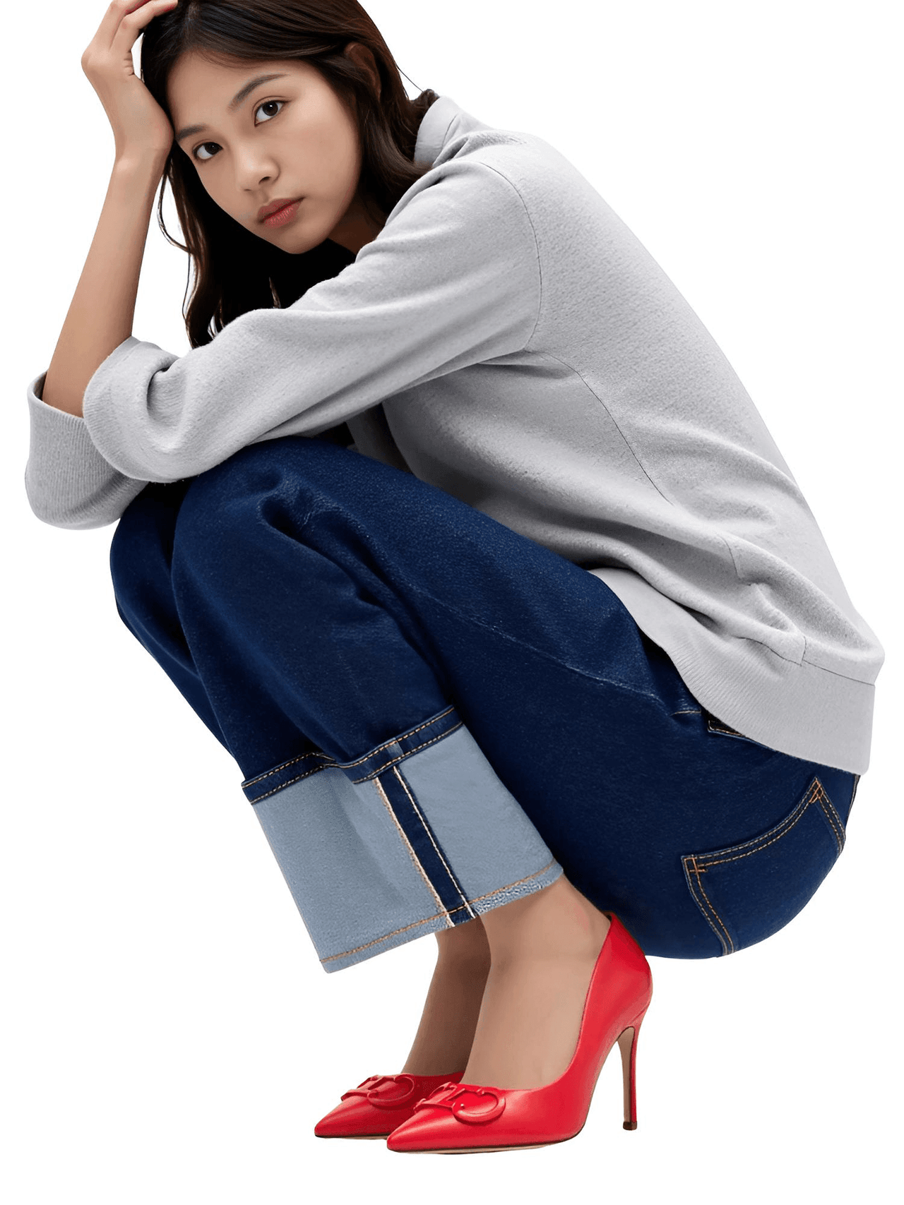 Women's Designer High Heels New Pointed Metal Buckle Women's Shoes, Drestiny, Heels, High Heels, Stilettos, Pumps, 6, 6.5, 7, 7.5, 8, Brown, Black, Beige, Red, Assorted Colors, United States, USA, Australia, New Zealand, United Kingdom, UK, luxury heels for women, Designer stilettos, designer heels sale, high heels designer brands, shopdrestiny.com