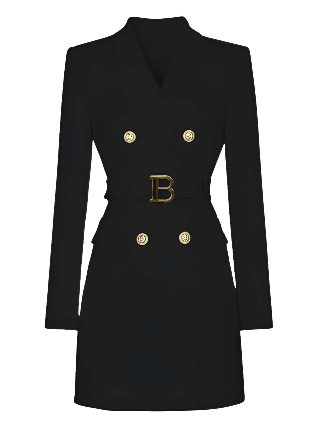 Women's Double Breasted Suit Dress With Belt, Drestiny, Dresses, Mini Dresses, Long Sleeves, S, M, L, XL, XXL, 3XL, XXXL, 4, 6, 8, 10, 12, 14, 16, United States, USA, Canada, Australia, New Zealand, United Kingdom, UK, mini blazer dress, long sleeve blazer dress, Pink, Deep Pink, Black, White, Light Blue, Dark Blue, Light Purple, Orange, Royal Blue, Purple, Dark Purple, Malachite Green, Red, Green, shopdrestiny.com