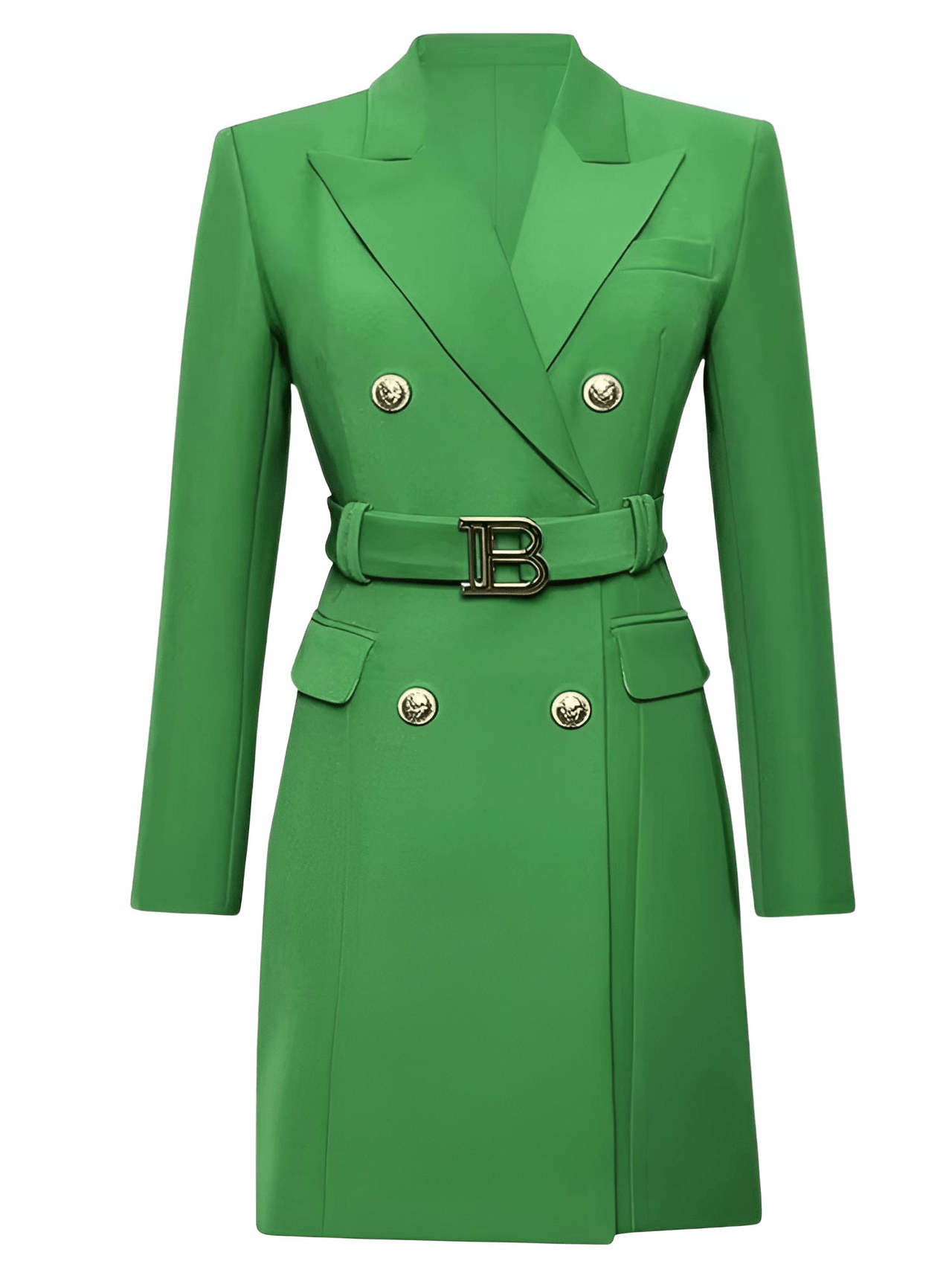 Women's Double Breasted Suit Dress With Belt, Drestiny, Dresses, Mini Dresses, Long Sleeves, S, M, L, XL, XXL, 3XL, XXXL, 4, 6, 8, 10, 12, 14, 16, United States, USA, Canada, Australia, New Zealand, United Kingdom, UK, mini blazer dress, long sleeve blazer dress, Pink, Deep Pink, Black, White, Light Blue, Dark Blue, Light Purple, Orange, Royal Blue, Purple, Dark Purple, Malachite Green, Red, Green, shopdrestiny.com
