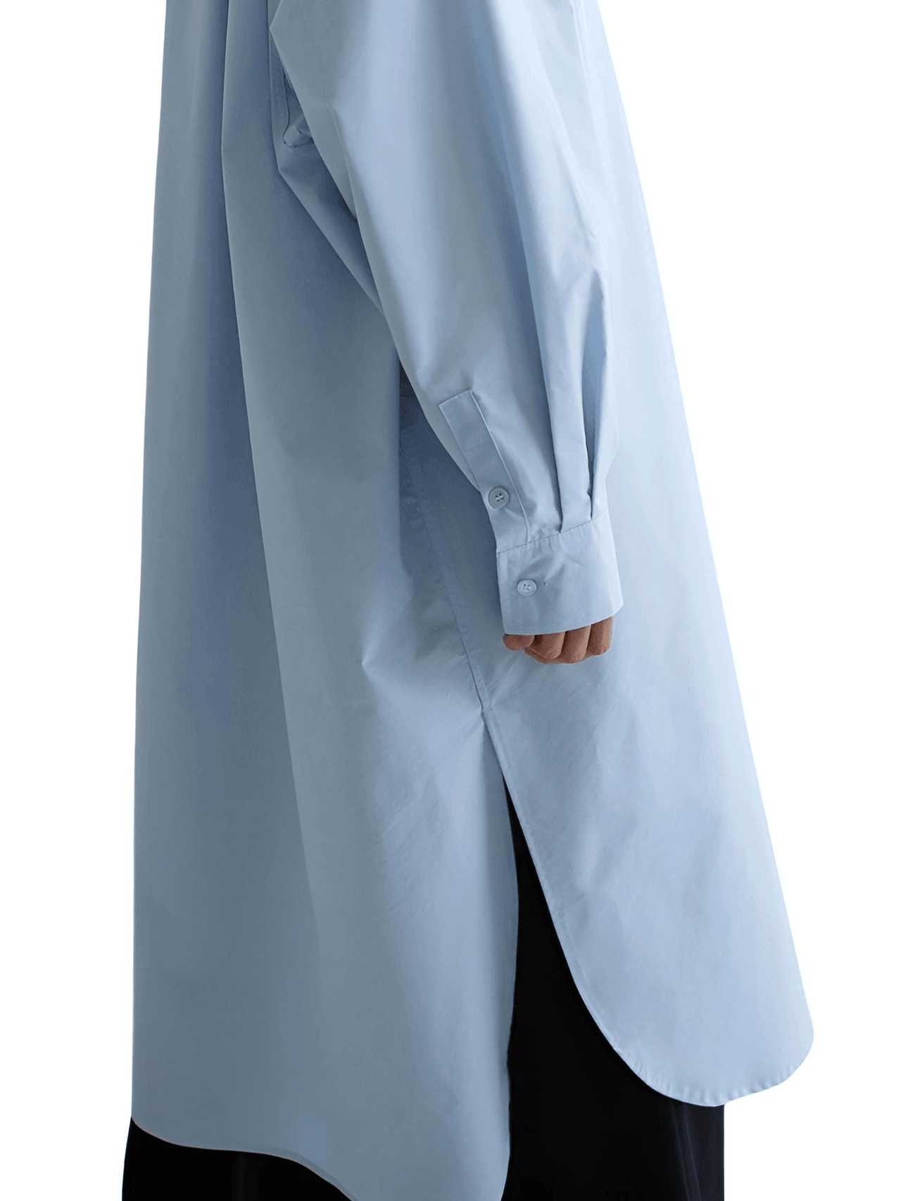 Women's Extra Long Blouse Casual New Lapel Long Sleeve Loose Fit Shirt Women's Fashion -, Blouses , Drestiny , Australia, Black, Blue, Casual Shirts, Dress Shirts, FR, L, Long Sleeves, M, New Zealand, S, United Kingdom, United States, White, XL , Drestiny , www.shopdrestiny.com