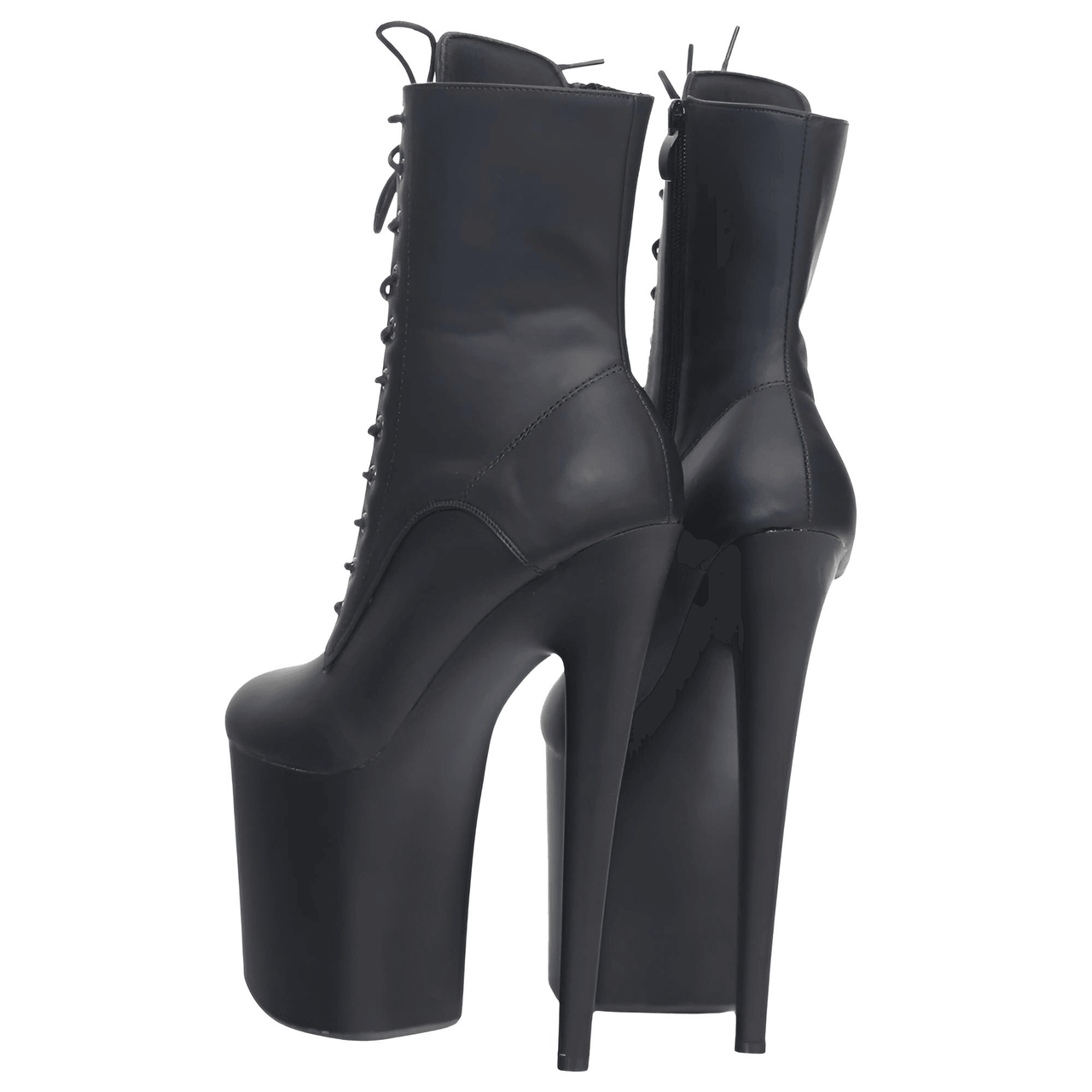 Women's Extreme High Heel Platform Boots Lace Up Sexy Black Pole Dancing Ankle Boots Side Zip 5-12 -, Boots , Drestiny , 10, 11, 12, 5, 6, 7, 8, 9, Ankle Boots, Australia, Beige, Black, Boots, FR, Heels, High Heels, New Zealand, Stilettos, United Kingdom, United States , Drestiny , www.shopdrestiny.com