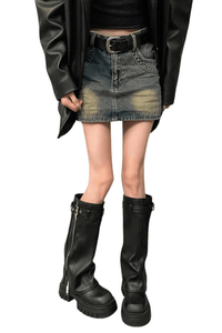 Thumbnail for Women's Fashion Belt Buckle Knee High Boots Ladies Elegant Platform Long Pipe Booties Casual Women's Knee High Booties, Drestiny, women's buckle knee high boots, black buckle knee high boots women, heeled buckle knee high boots women, women's knee high boots with buckle uk, best buckle knee high boots women, trendy buckle knee high boots women, affordable buckle knee high boots women uk, Boots, Heels, Black, Brown, 5, 6, 6.5, 7.5, 8.5, 9, United States, Australia,New Zealand, United Kingdom,shopdrestiny.com