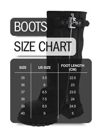 Thumbnail for Women's Fashion Belt Buckle Knee High Boots Ladies Elegant Platform Long Pipe Booties Casual Women's Knee High Booties, Drestiny, women's buckle knee high boots, black buckle knee high boots women, heeled buckle knee high boots women, women's knee high boots with buckle uk, best buckle knee high boots women, trendy buckle knee high boots women, affordable buckle knee high boots women uk, Boots, Heels, Black, Brown, 5, 6, 6.5, 7.5, 8.5, 9, United States, Australia,New Zealand, United Kingdom,shopdrestiny.com