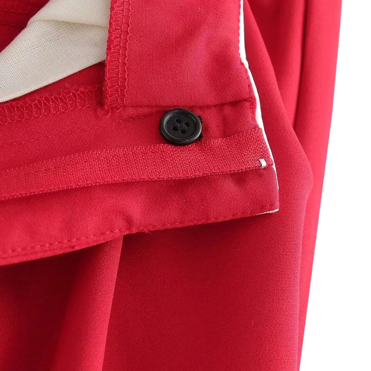 Women's Flip Waist Pants Casual High Waist Female Trousers, Drestiny, Casual Pants, Trousers, XS, S, M, L, United States, USA, Canada, Australia, New Zealand, United Kingdom, UK, Red, Reddish Brown, Brown, Green, Light Blue, Golden, Lavender, Black, Grey, Beige, Khaki, Foldover waist pants, flip waist pants, Y2K pants, shopdrestiny.com