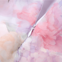 Thumbnail for Women's Floral Backless Mini Dress Women's Summer Sexy Backless Romantic Double Hem Halter Elegant Birthday Banquet Party Bodycon Dress, Drestiny, Mini Dresses, Sleeveless, Off Shoulder, Pink Mini Dress, Pink, Blue Mini Dress, Blue, S, M, L, 4, 6, 8, 10, United States, USA, Canada, Australia, New Zealand, United Kingdom, UK, Floral mini dress, summer floral mini dress, short floral dress, floral mini dress for women, boho floral mini dress, shopdrestiny.com