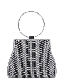 Thumbnail for Women's Glass Diamond Handbag Evening Bags Clutch Purse Lady Clutches Evening Bag, Drestiny, Clutches, Handbags, Purses, Gold, United States, USA, Canada, Australia, New Zealand, United Kingdom, UK, Glass diamond handbag, diamond glass clutch, crystal evening bag, crystal clutch bag, rhinestone clutch, rhinestone handbag, sparkly handbag, sparkly clutch, bridal clutch, wedding handbag, shopdrestiny.com