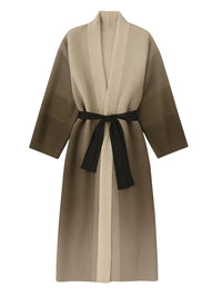 Thumbnail for Two-tone jacket with a black belt on a white background