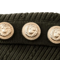 Thumbnail for Women's High-End Turtleneck With Gold Buttons - In 7 Colors! -, Turtleneck Sweater , Drestiny , Australia, Black, Blue, Canada, Casual Shirts, Dark Olive Green, Deep Pink, Dress Shirts, FR, L, M, New Zealand, Pink, Pullovers, Red, S, Turtlenecks, United Kingdom, United States, White, XL , Drestiny , www.shopdrestiny.com