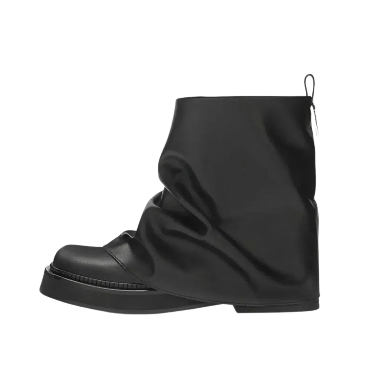 Women's High-Fashion Slouch Boots Real Leather Chunky Sole Boots For Women, Drestiny, Knee Highs, Ankle Boots, Dark Brown, Brown, Black, Off White, 5, 6, 7, 8, 9, 10, 11, 12, United States, USA, Canada, Australia, New Zealand, United Kingdom, UK, Slouch boots women's, knee high slouch boots, Suede slouch boots, Women's slouch boots, black slouch boots, Slouchy knee high boots, shopdrestiny.com