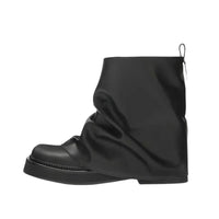 Thumbnail for Women's High-Fashion Slouch Boots Real Leather Chunky Sole Boots For Women, Drestiny, Knee Highs, Ankle Boots, Dark Brown, Brown, Black, Off White, 5, 6, 7, 8, 9, 10, 11, 12, United States, USA, Canada, Australia, New Zealand, United Kingdom, UK, Slouch boots women's, knee high slouch boots, Suede slouch boots, Women's slouch boots, black slouch boots, Slouchy knee high boots, shopdrestiny.com