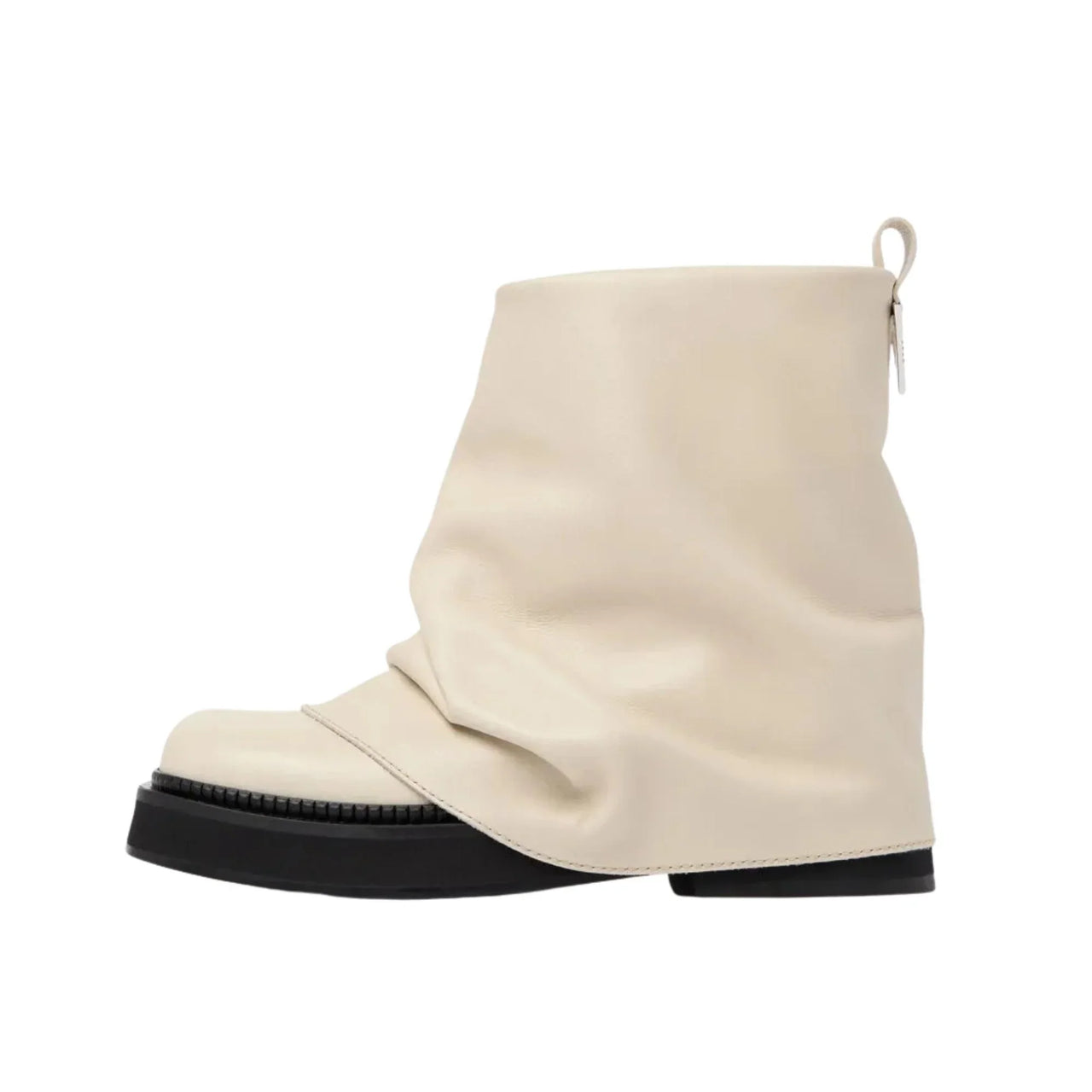 Women's High-Fashion Slouch Boots Real Leather Chunky Sole Boots For Women, Drestiny, Knee Highs, Ankle Boots, Dark Brown, Brown, Black, Off White, 5, 6, 7, 8, 9, 10, 11, 12, United States, USA, Canada, Australia, New Zealand, United Kingdom, UK, Slouch boots women's, knee high slouch boots, Suede slouch boots, Women's slouch boots, white slouch ankle boots, Slouchy knee high boots, shopdrestiny.com