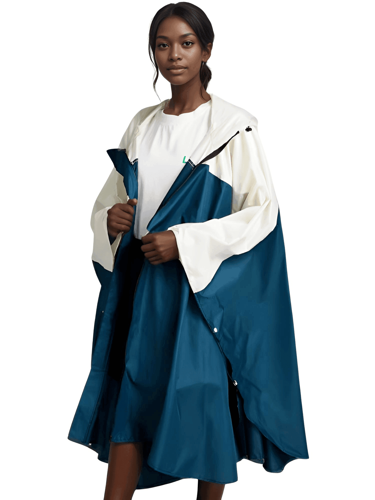 Women's Hooded Raincoat Waterproof Poncho -, Coats & Jackets , Drestiny , Australia, Beige, Black, Blue, Dark Blue, FR, Green, Light Brown, Navy, New Zealand, Off White, Pale Green, Pink, Ponchos, Raincoats, Deep Pink, Tan, United Kingdom, United States, White, Yellow , Drestiny , www.shopdrestiny.com