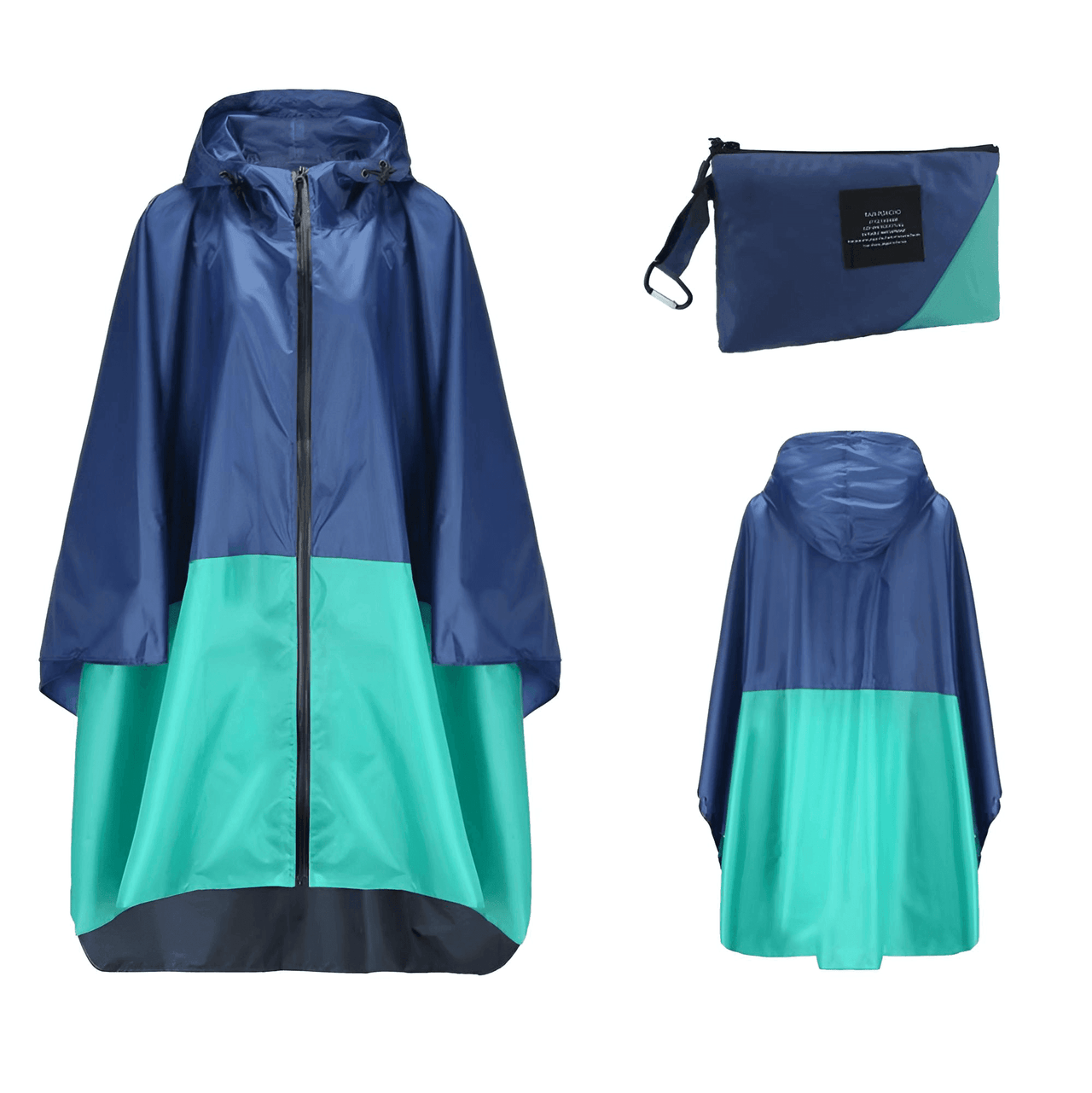 Women's Hooded Raincoat Waterproof Poncho -, Coats & Jackets , Drestiny , Australia, Beige, Black, Blue, Dark Blue, FR, Green, Light Brown, Navy, New Zealand, Off White, Pale Green, Pink, Ponchos, Raincoats, Red, Tan, United Kingdom, United States, White, Yellow , Drestiny , www.shopdrestiny.com