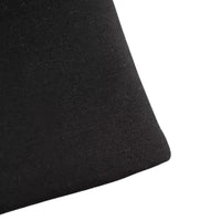 Thumbnail for Close-up of a black fabric texture on a white background