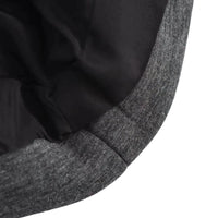 Thumbnail for Close-up of a gray and black textured fabric edge