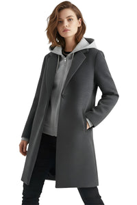 Thumbnail for Women's Hoodie Blazer Coat
