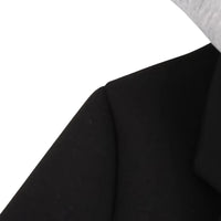 Thumbnail for Close-up of a black fabric texture on a white background