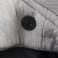 Thumbnail for Close-up of a button on gray fabric