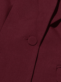 Thumbnail for Women's Jackets With Scarf Collar Long Sleeve Spliced Pocket Designer Coats Female Fashion Style, Drestiny, United States, USA, Jackets, Canada, Australia, New Zealand, United Kingdom, UK, Wine Red, S, M, L, XL, Dark Red, Scarves, Coats With Scarf, scarf collar jacket women's, jacket with scarf collar, women's jacket with attached scarf, scarf jacket women, ladies jacket with scarf neck, 4, 6, 8, 10, 12, shopdrestiny.com