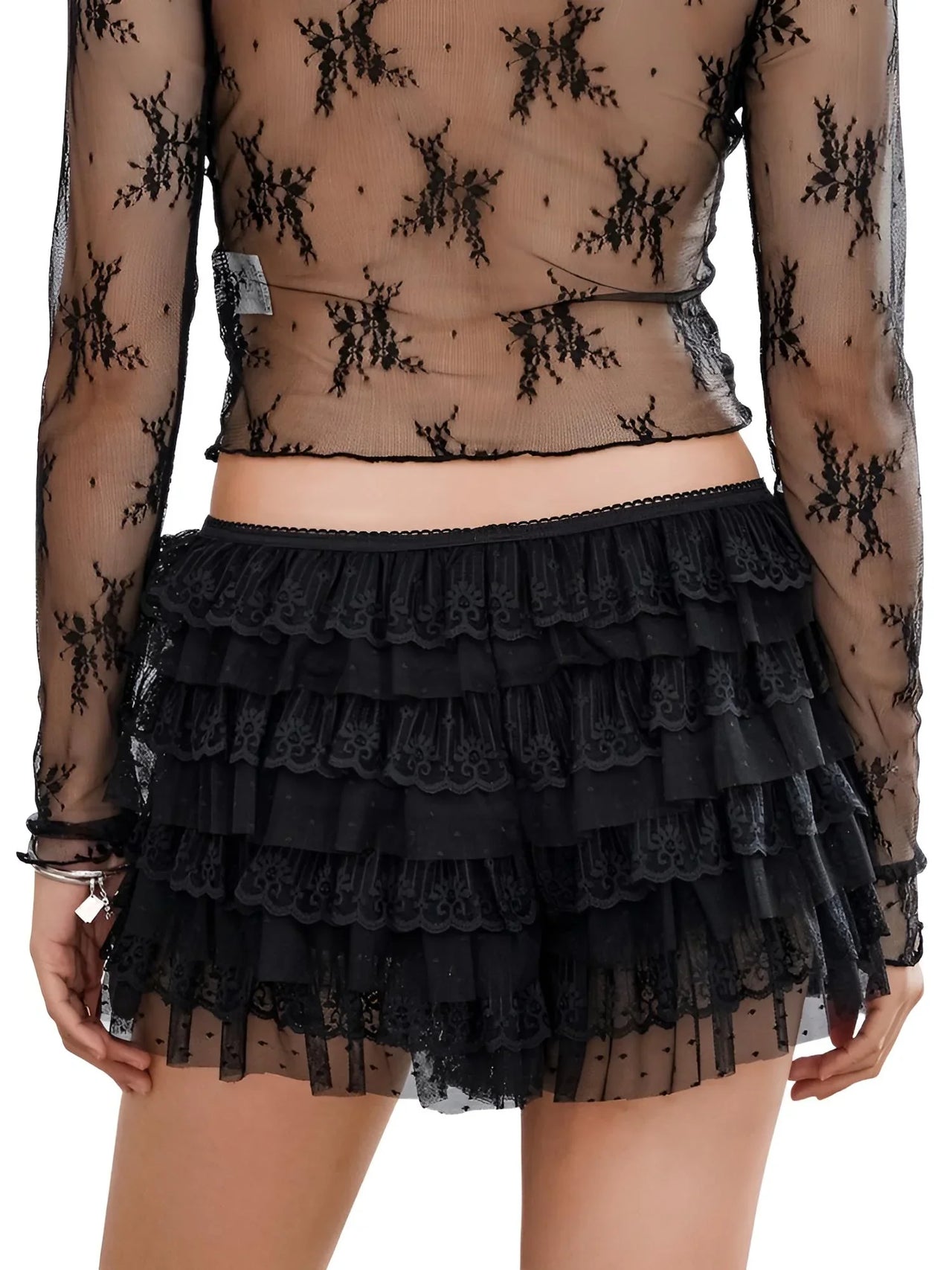 Women's Lace Bloomer Shorts Y2K Layered Ruffle Frilly Booty Shorts Fairy Bowknot Sexy Boy Shorts, Drestiny, Shorts, Antique White, Black, White, Boy Shorts, United States, USA, Gender_Women, Canada, Australia, New Zealand, United Kingdom, UK, S, M, L, XL, 4, 6, 8, 10, 12, 14, 16, 18, Lace bloomer shorts, lace bloomers, lace shorts, Victorian lace shorts, cottagecore lace shorts, shopdrestiny.com