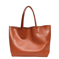 Thumbnail for Women's Large Capacity Real Leather Classic Tote Bag -, Handbags , Drestiny , Australia, Black, Blue, Brown, FR, Green, Grey, Handbags, Light Blue, Light Green, Pink, Purses, Tan, United Kingdom, United States, Wine Red, Yellow , Drestiny , www.shopdrestiny.com