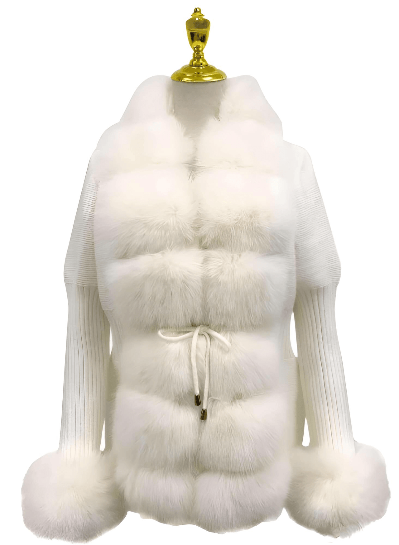 Women's Luxury Knitted Sweater Coat With Detachable Fur in 14 Colors! -, Sweater Coat , Drestiny , Australia, Beige, Black, Blue Grey, Brown, Camel, Coats, Dark Khaki, Khaki, L, Light Brown, M, New Zealand, Pink, S, United Kingdom, United States, White, XL, XXL, XXXL , Drestiny , www.shopdrestiny.com