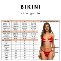 Thumbnail for Women's Metallic Halter Top Two-Piece Bikini - 12 Colors! -, Swimwear , Drestiny , Australia, Bikinis, Black, Canada, Gender_Women, Gold, Green, L, Light Pink, M, Neon Green, New Zealand, Pink, Purple, Red, Royal Blue, S, United Kingdom, United States, Wine Red, Yellow , Drestiny , www.shopdrestiny.com