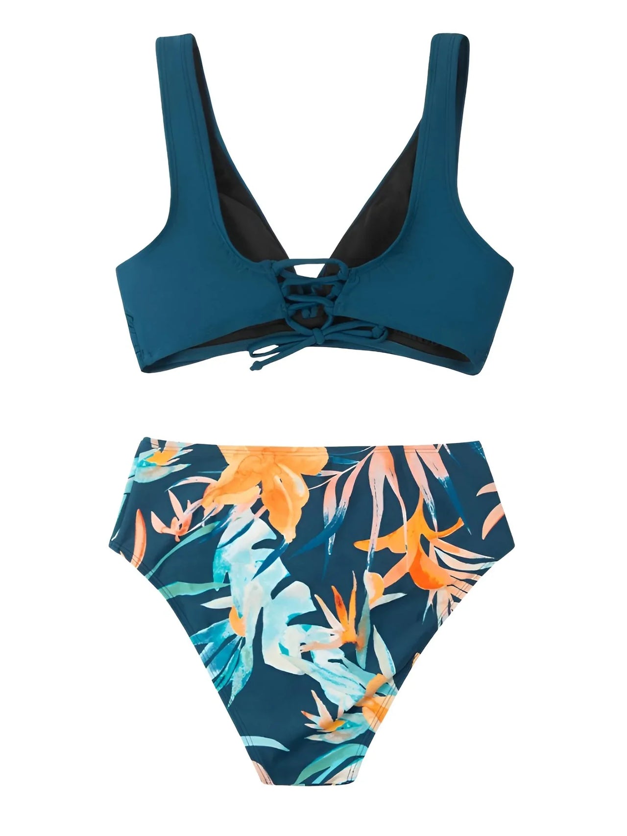 Women's Mid-Waist Bikini Sets -, Bikini , Drestiny , Australia, Bikinis, Black, Canada, Dark Blue, Dark Green, FR, Green, L, M, New Zealand, Pink, Purple, S, United Kingdom, United States, XL, XS, XXL, Yellow , Drestiny , www.shopdrestiny.com