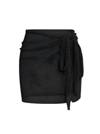 Thumbnail for Women's Net Beach Skirt with Slit Sexy Beach Cover-Up Skirt for Summer, Drestiny, Skirts, Cover Ups, S, M, L, XL, United States, USA, Canada, Australia, New Zealand, United Kingdom, UK, Army Green, White, Black, Coffee, Dark Green, Lotus Root, Coral Red, Watermelon Red, Purple, net beach skirt, mesh cover up skirt, sheer beach skirt, short beach cover up, beach mink skirt, shopdrestiny.com