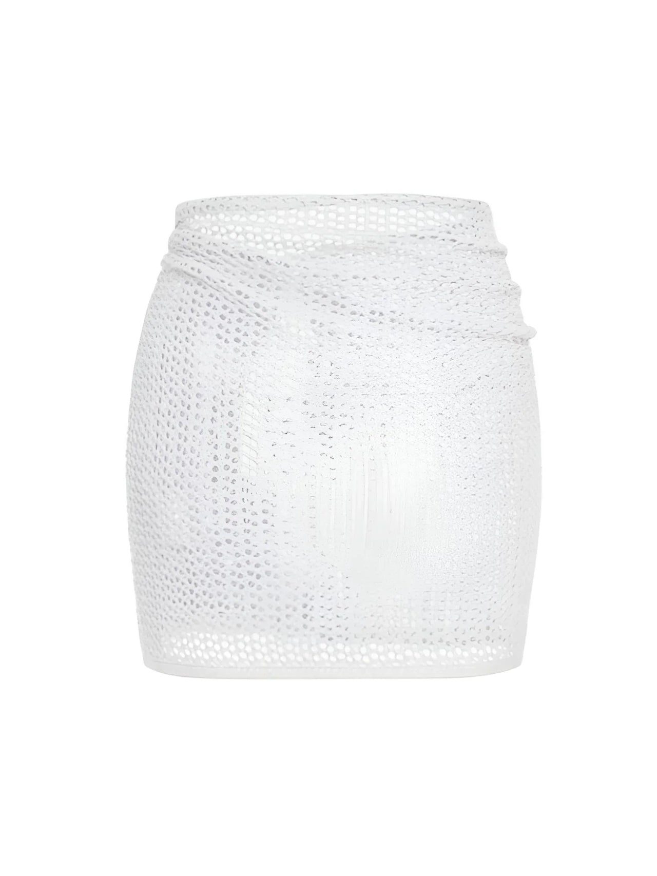 Women's Net Beach Skirt with Slit Sexy Beach Cover-Up Skirt for Summer, Drestiny, Skirts, Cover Ups, S, M, L, XL, United States, USA, Canada, Australia, New Zealand, United Kingdom, UK, Army Green, White, Black, Coffee, Dark Green, Lotus Root, Coral Red, Watermelon Red, Purple, net beach skirt, mesh cover up skirt, sheer beach skirt, short beach cover up, beach mink skirt, shopdrestiny.com