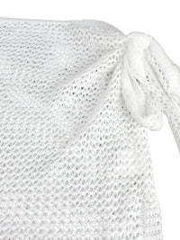 Thumbnail for Women's Net Beach Skirt with Slit Sexy Beach Cover-Up Skirt for Summer, Drestiny, Skirts, Cover Ups, S, M, L, XL, United States, USA, Canada, Australia, New Zealand, United Kingdom, UK, Army Green, White, Black, Coffee, Dark Green, Lotus Root, Coral Red, Watermelon Red, Purple, net beach skirt, mesh cover up skirt, sheer beach skirt, short beach cover up, beach mink skirt, shopdrestiny.com