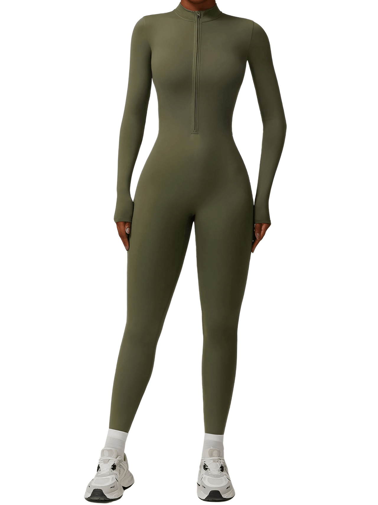 Women's One-Piece Yoga Jumpsuit Leggings Long Sleeved Warm High Elastic Gym Bodysuit, Drestiny, Yoga Jumpsuit Women, Women's Yoga Romper, One Piece Yoga Outfit, Seamless Yoga Jumpsuit, United States, Canada, Australia, New Zealand, United Kingdom, S, M, L, XL, Jumpsuits, Bodysuits, Dark Blue, Cream, Black, Green, Brown, Coffee, Purple, Blue, Apricot, Navy, Grey, Long Sleeves, shopdrestiny.com