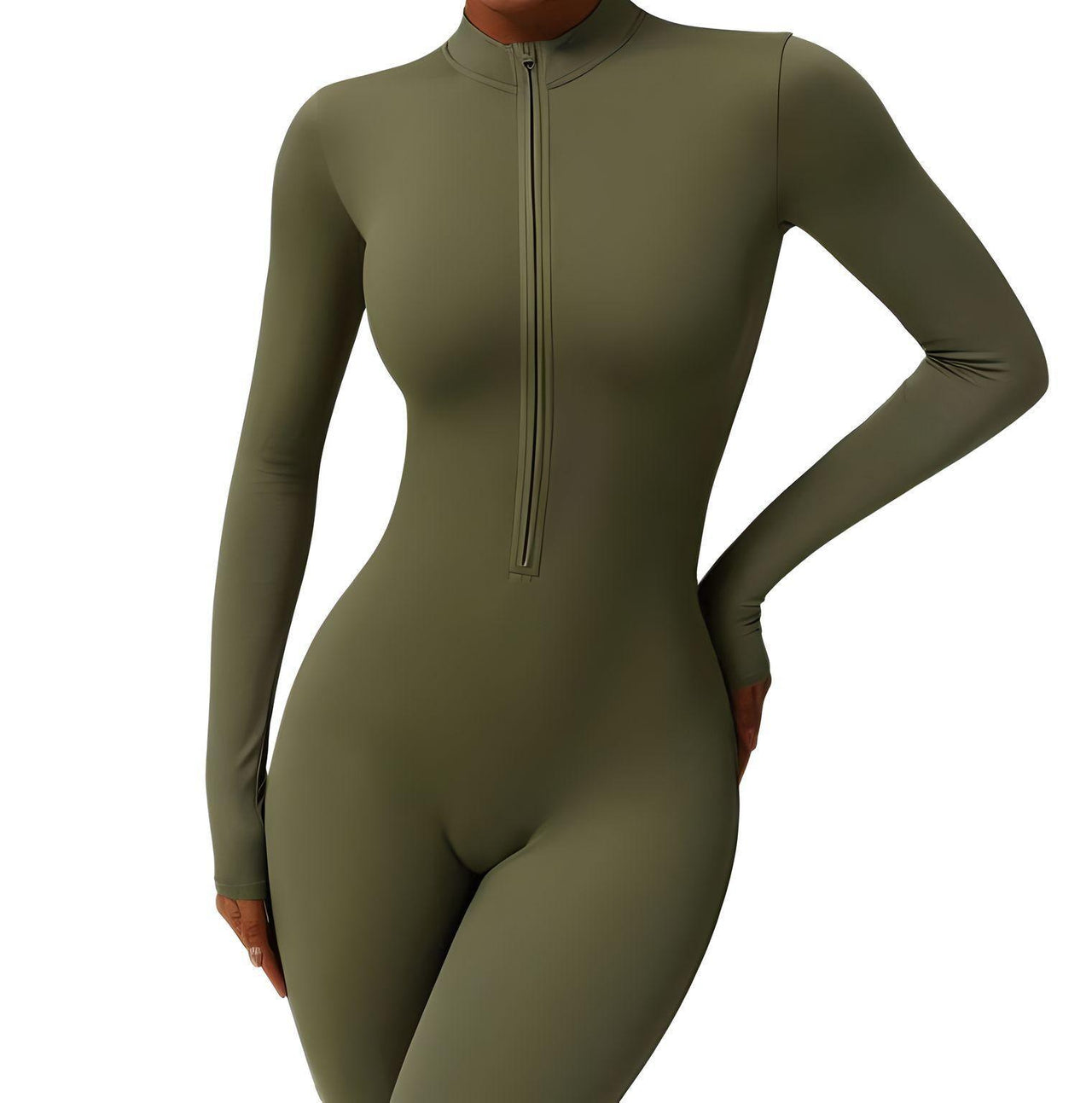 Women's One-Piece Yoga Jumpsuit Leggings Long Sleeved Warm High Elastic Gym Bodysuit, Drestiny, Yoga Jumpsuit Women, Women's Yoga Romper, One Piece Yoga Outfit, Seamless Yoga Jumpsuit, United States, Canada, Australia, New Zealand, United Kingdom, S, M, L, XL, Jumpsuits, Bodysuits, Dark Blue, Cream, Black, Green, Brown, Coffee, Purple, Blue, Apricot, Navy, Grey, Long Sleeves, shopdrestiny.com