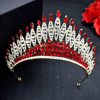Thumbnail for Women's Opulent Crystal Crowns & Tiaras