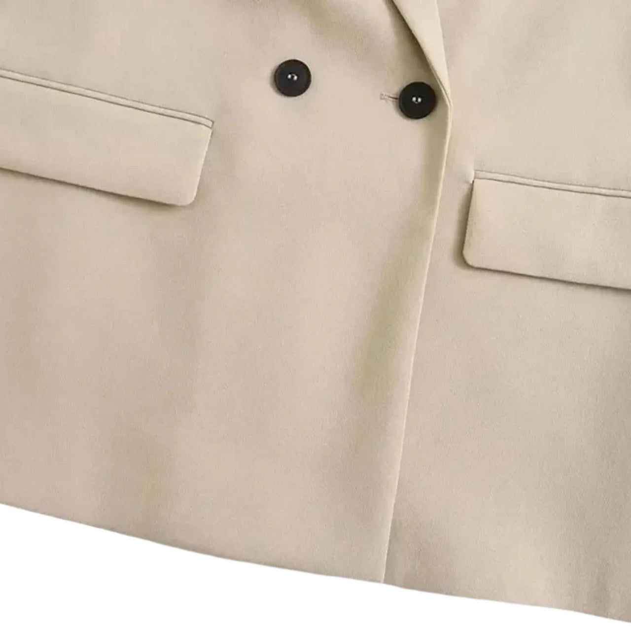 Women's Oversized Blazer Coat Vintage Long Sleeve Pockets Female Outerwear Chic, Blazers, Jackets, XS, S, M, L, United States, USA, Canada, Australia, New Zealand, United Kingdom, UK, Black, White, Gray, Brown, Khaki, Dark Olive Green, oversized blazer women, boyfriend blazer, women's oversized blazer, longline blazer, oversized blazer outfit ideas, shopdrestiny.com