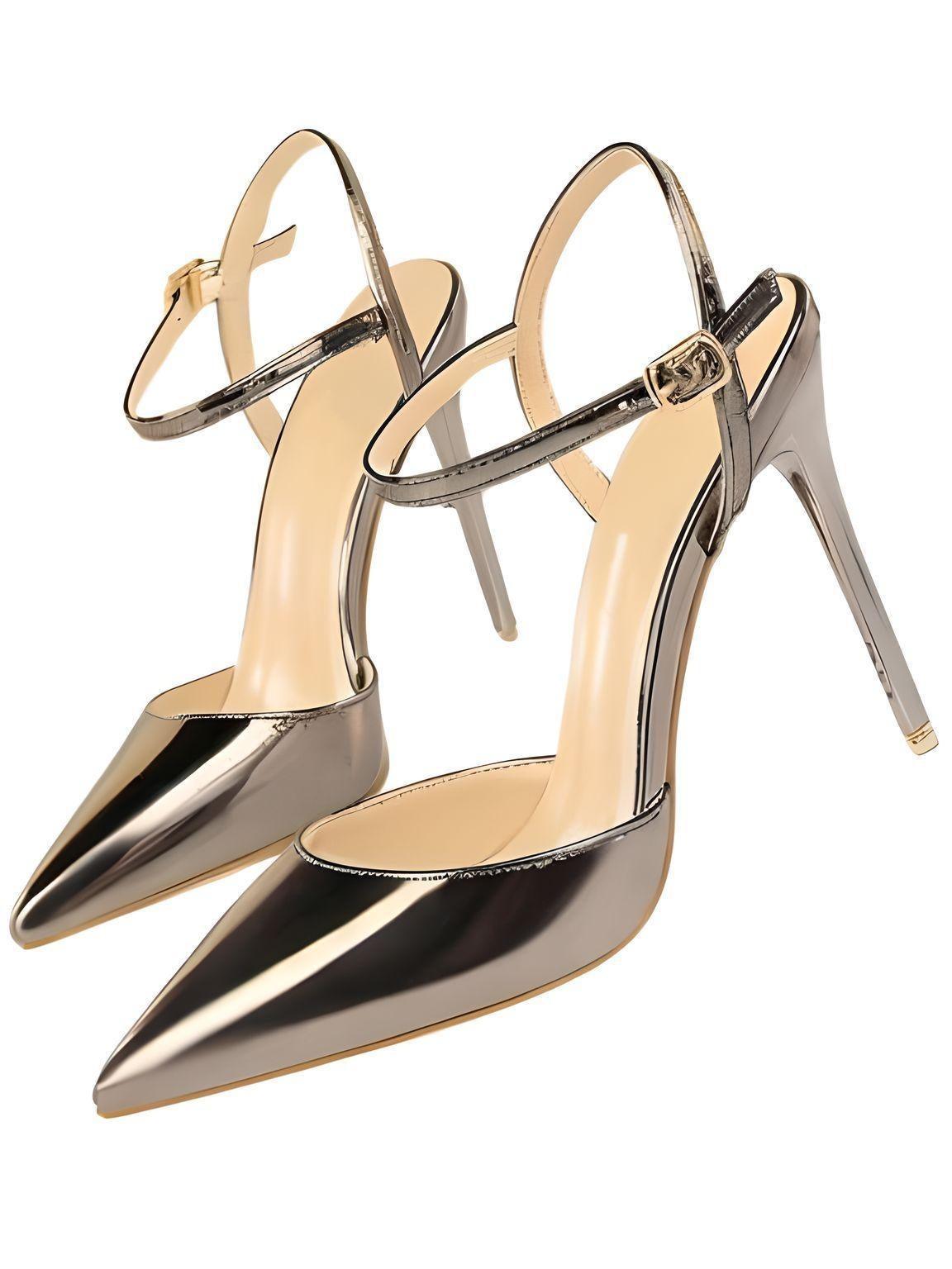 Women's Patent Leather Pumps Stiletto Heel Sandals -, Shoes , Drestiny , 4, 4.5, 5, 6, 7, 8, 9, Australia, Black, Blue, FR, Heels, High Heels, Light Purple, Nude, Pumps, Red, Royal Blue, Sandals, Silver, Stilettos, United Kingdom, United States, White, Wine Red , Drestiny , www.shopdrestiny.com