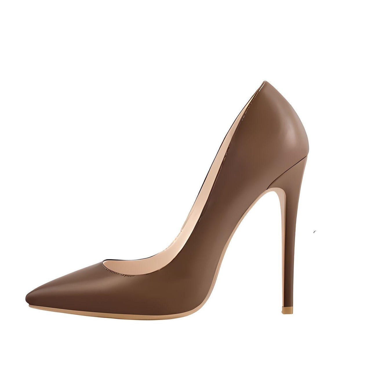 Women's Patent Leather Slip On Heels -, High Heels , Drestiny , 10, 11, 12, 13, 14, 15, 5, 6, 7, 8, 9, 9.5, Australia, Black, Brown, Deep Pink, Heels, High Heels, Ivory, Leopard, Light Pink, Nude, Off White, Peach, Pumps, Red, Stilettos, United Kingdom, United States , Drestiny , www.shopdrestiny.com