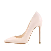 Thumbnail for Women's Patent Leather Slip On Heels -, High Heels , Drestiny , 10, 11, 12, 13, 14, 15, 5, 6, 7, 8, 9, 9.5, Australia, Black, Brown, Deep Pink, Heels, High Heels, Ivory, Leopard, Light Pink, Nude, Off White, Peach, Pumps, Red, Stilettos, United Kingdom, United States , Drestiny , www.shopdrestiny.com