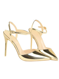 Thumbnail for Women's Patent Leather Pumps Stiletto Heel Sandals -, Shoes , Drestiny , 4, 4.5, 5, 6, 7, 8, 9, Australia, Black, Blue, FR, Heels, High Heels, Light Purple, Nude, Pumps, Red, Royal Blue, Sandals, Silver, Stilettos, United Kingdom, United States, White, Wine Red , Drestiny , www.shopdrestiny.com