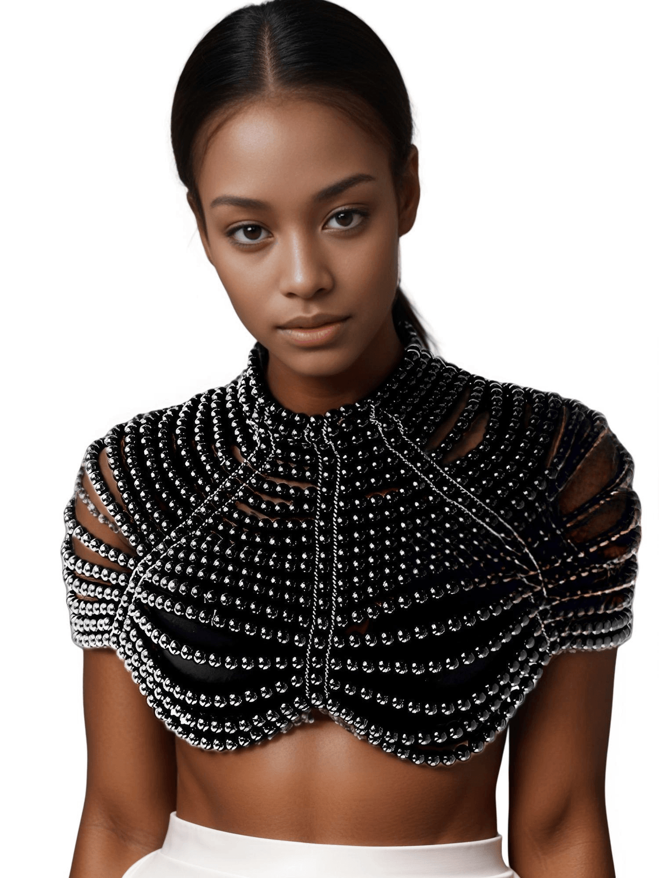 Women's Pearl Shawl -, Shawl , Drestiny , Australia, Black, Blue, Canada, FR, Gold, New Zealand, Pink, Motely, Shawls, Silver, United Kingdom, United States, White , Drestiny , www.shopdrestiny.com