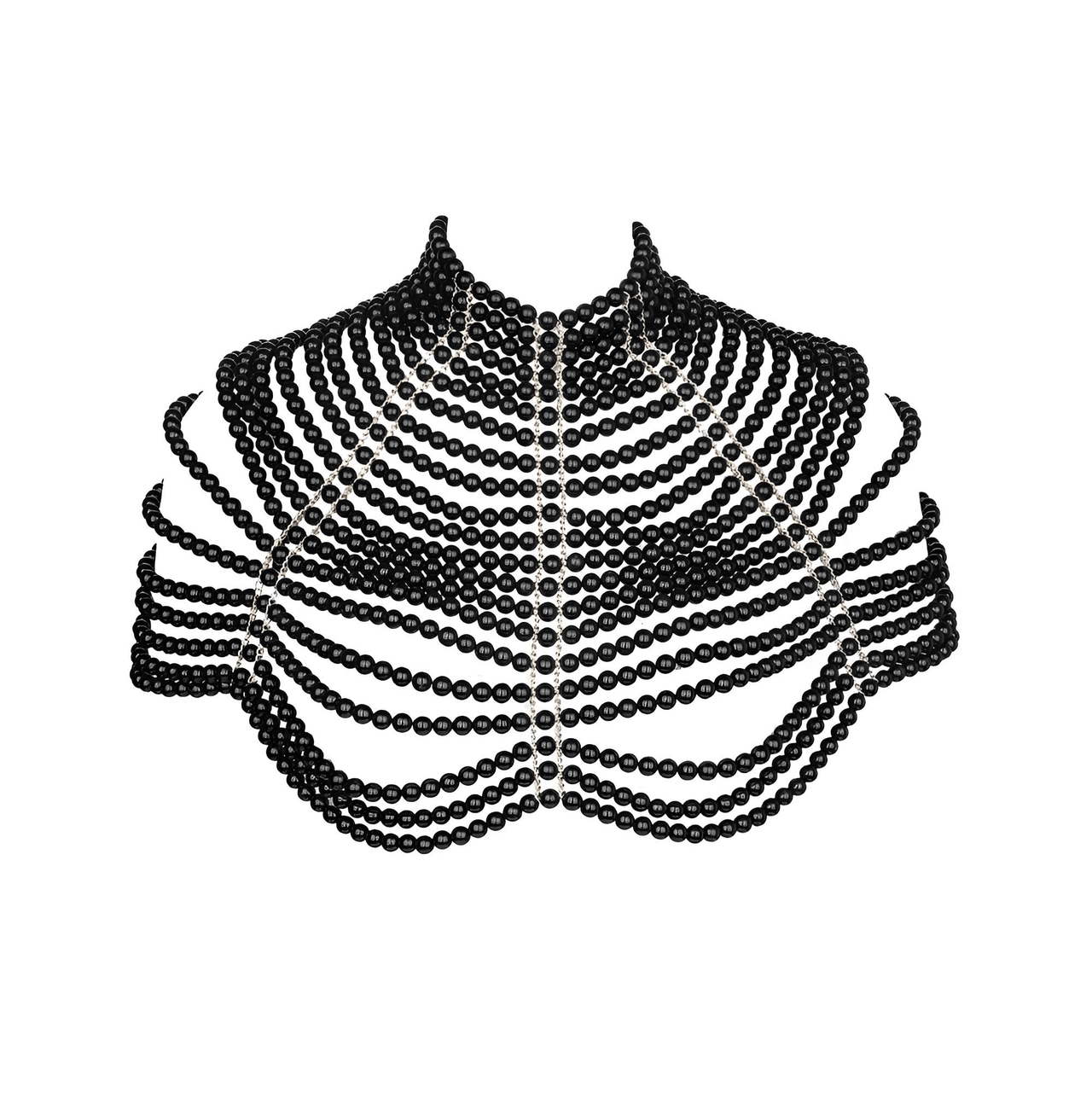 Women's Pearl Shawl -, Shawl , Drestiny , Australia, Black, Blue, Canada, FR, Gold, New Zealand, Pink, Motely, Shawls, Silver, United Kingdom, United States, White , Drestiny , www.shopdrestiny.com