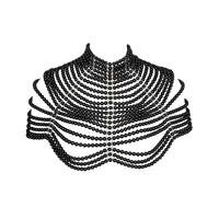 Thumbnail for Women's Pearl Shawl -, Shawl , Drestiny , Australia, Black, Blue, Canada, FR, Gold, New Zealand, Pink, Motely, Shawls, Silver, United Kingdom, United States, White , Drestiny , www.shopdrestiny.com