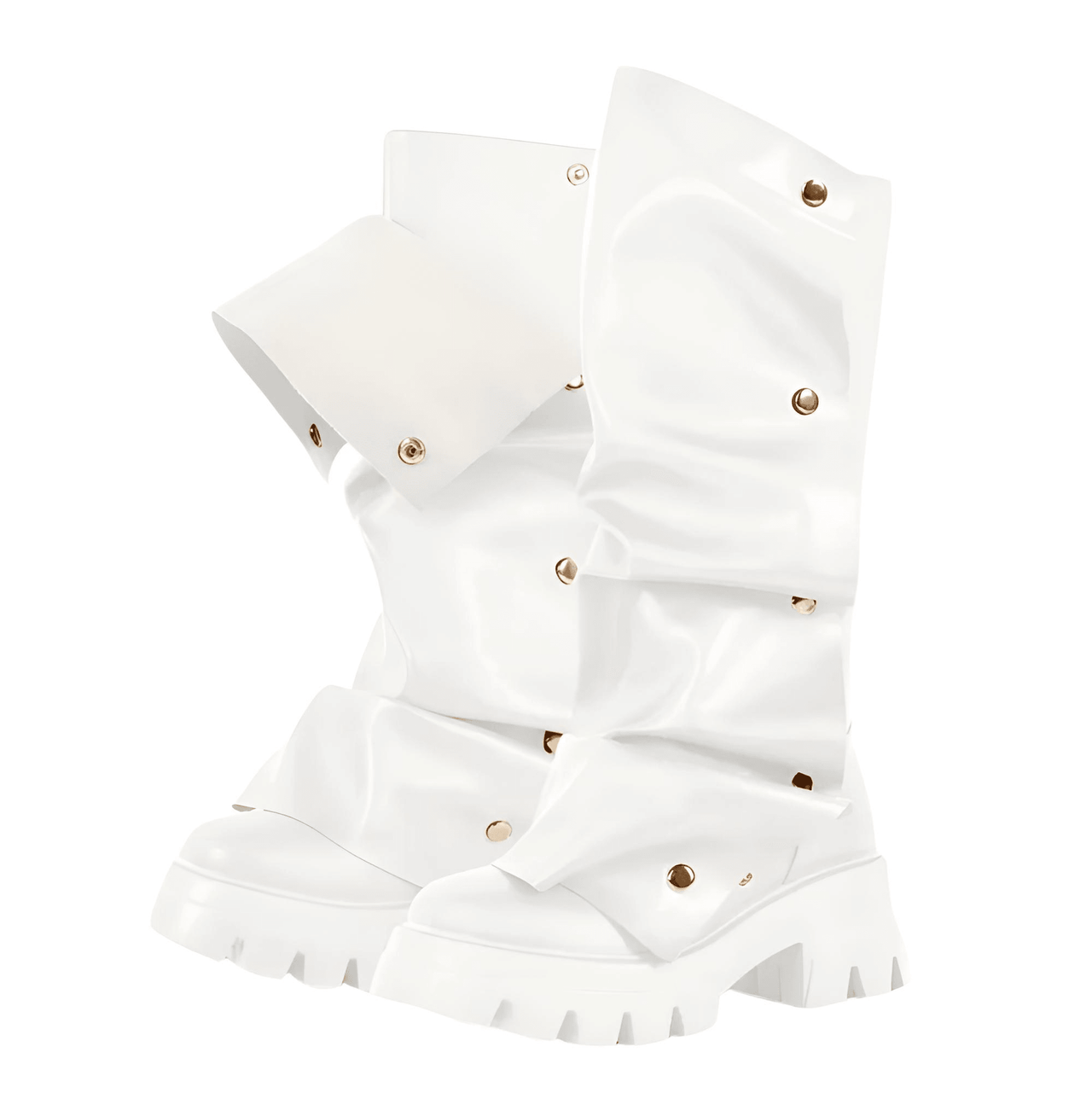 Women's Platform Fold Over Boots Block Heel Round Toe Pull on Fashion Mid-Calf Female Boots, Drestiny, Platform Boots Women, Chunky Platform Boots, Black Platform Boots, Platform Boot Outfit Ideas, United States, USA, Canada, Australia, New Zealand, United Kingdom, UK, Red, Orange, Brown, Black, Metallic Blue, White, Metallic Gold, 5, 6, 7, 8, 9, 9.5, 10, 11, 12, 13, 14, 15, shopdrestiny.com